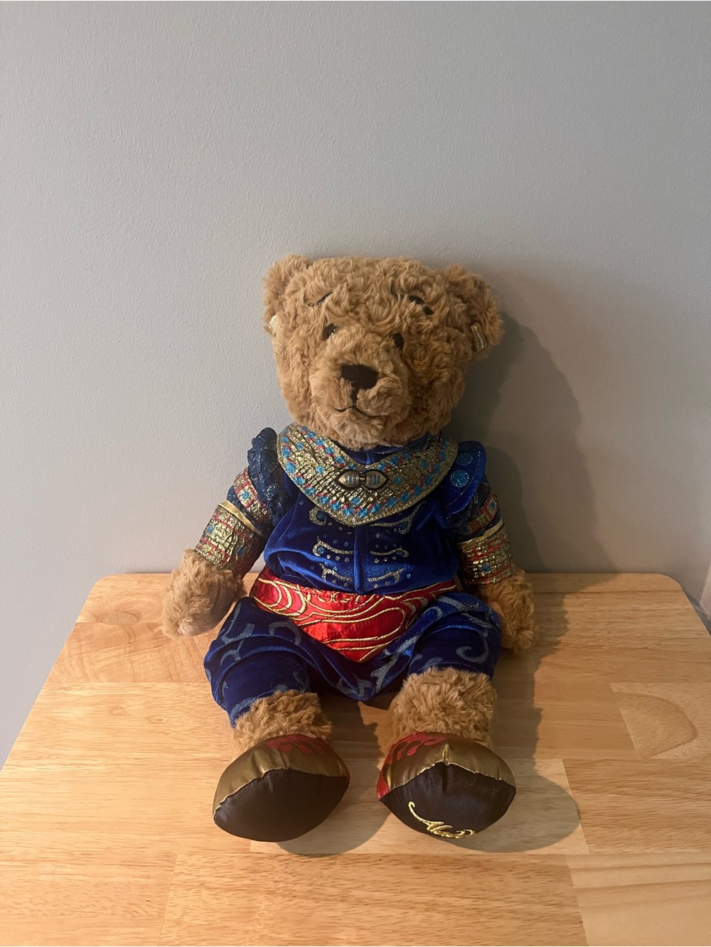 Disney Aladdin Genie Brown Teddy Bear